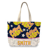 Softball Mom - Personalized Softball Tote